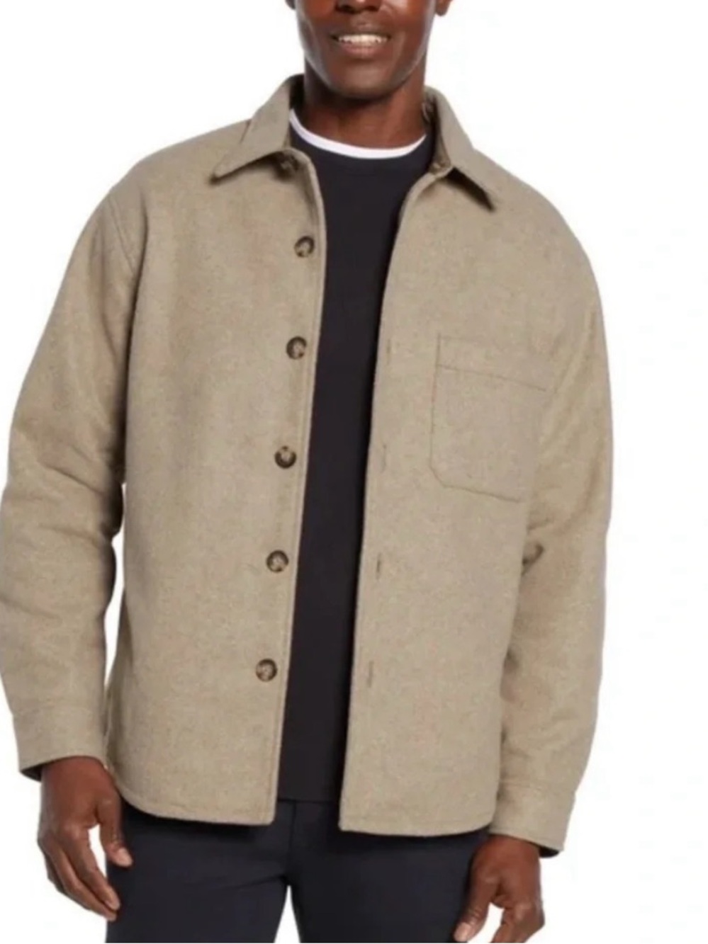 Banana Republic Men's Tan Shirt Jacket